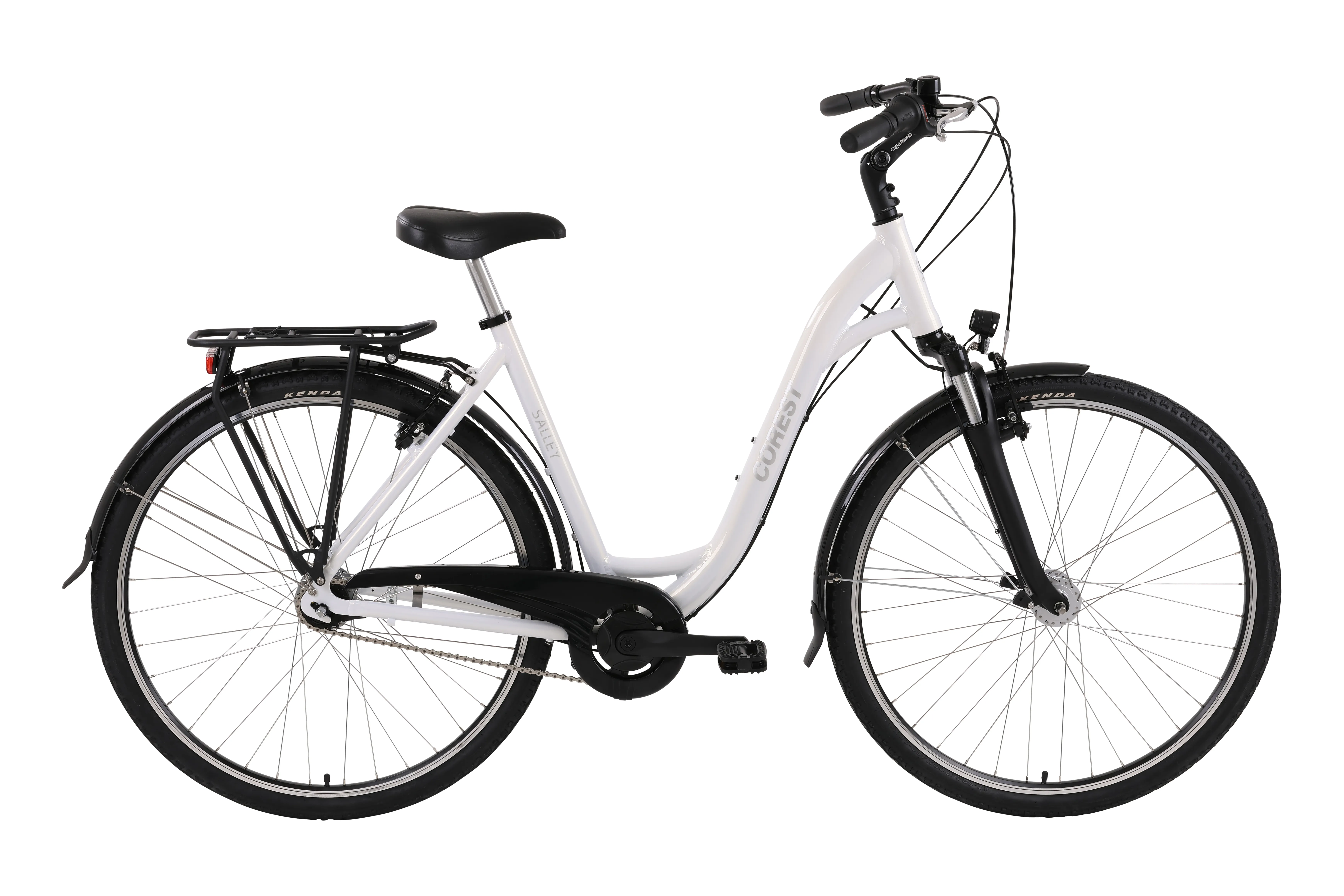 Bike COREST CB10 28 City Wave 53cm  NEX7-CB*SF*Pearl White glossy LIMITED