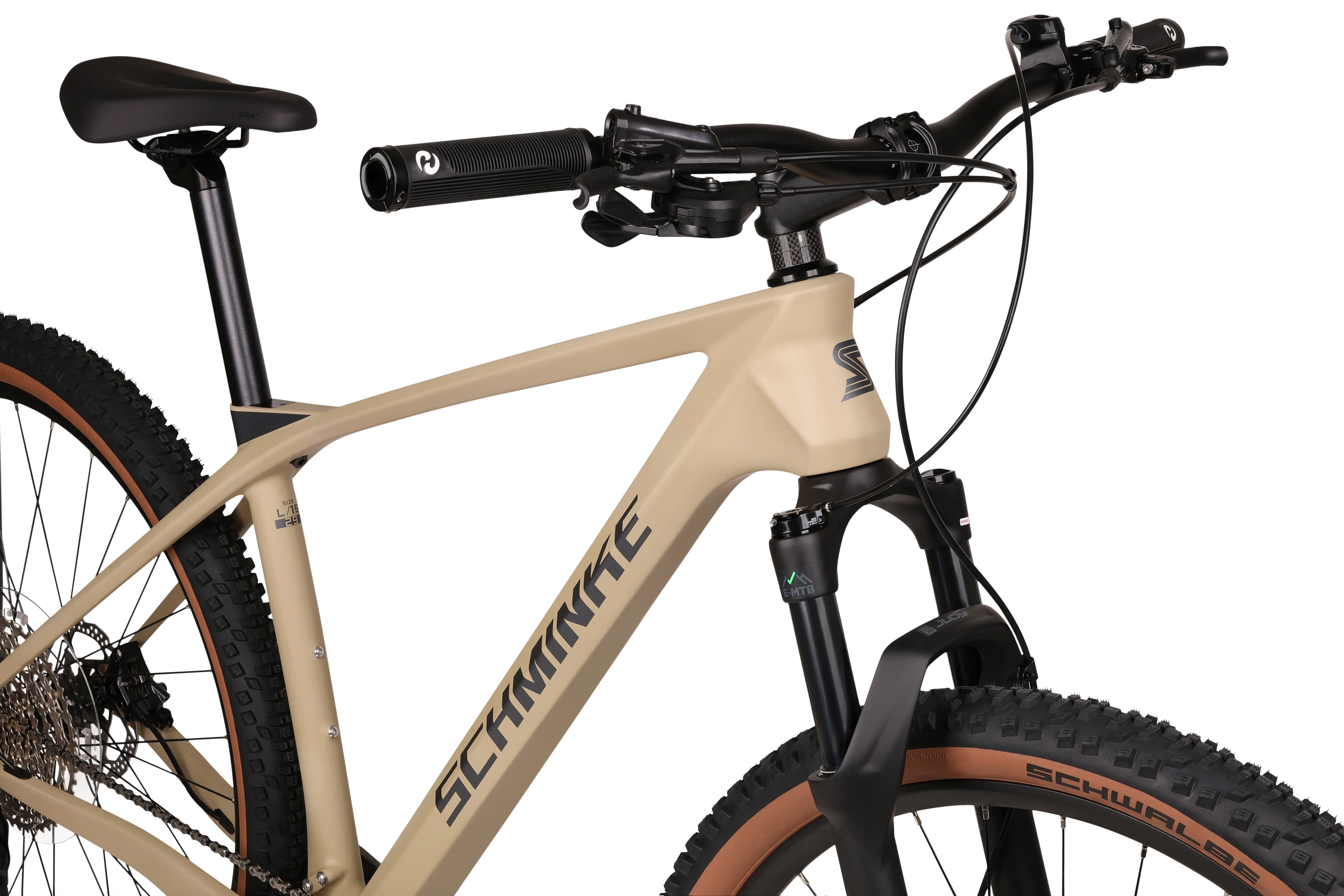 Bike SCHMINKE MHT150 29" MTB CARBON 15" DEORE 6100 1x12*Brown Matte