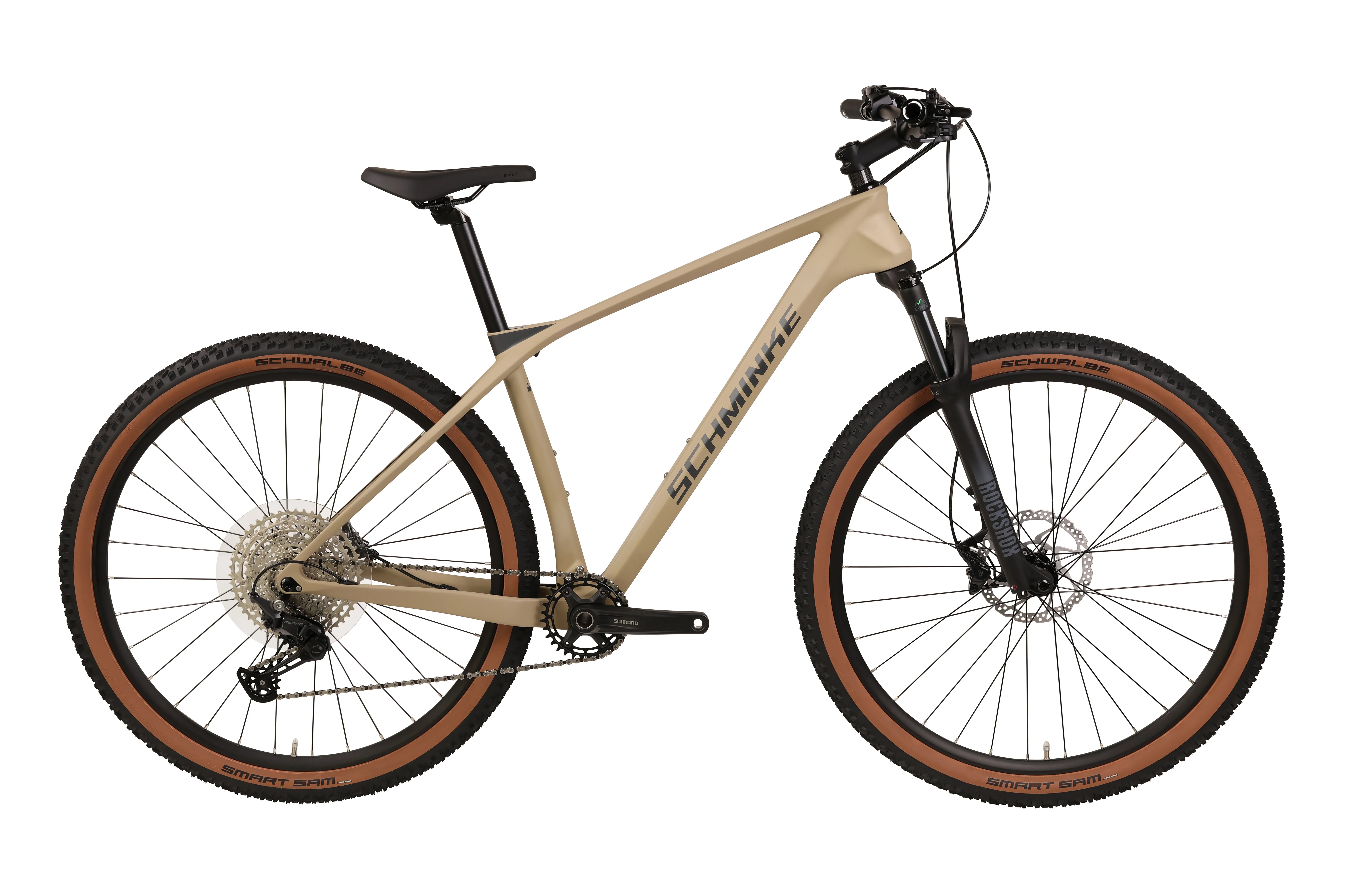 Bike SCHMINKE MHT150 29" MTB CARBON 19" DEORE 6100 1x12*Brown Matte