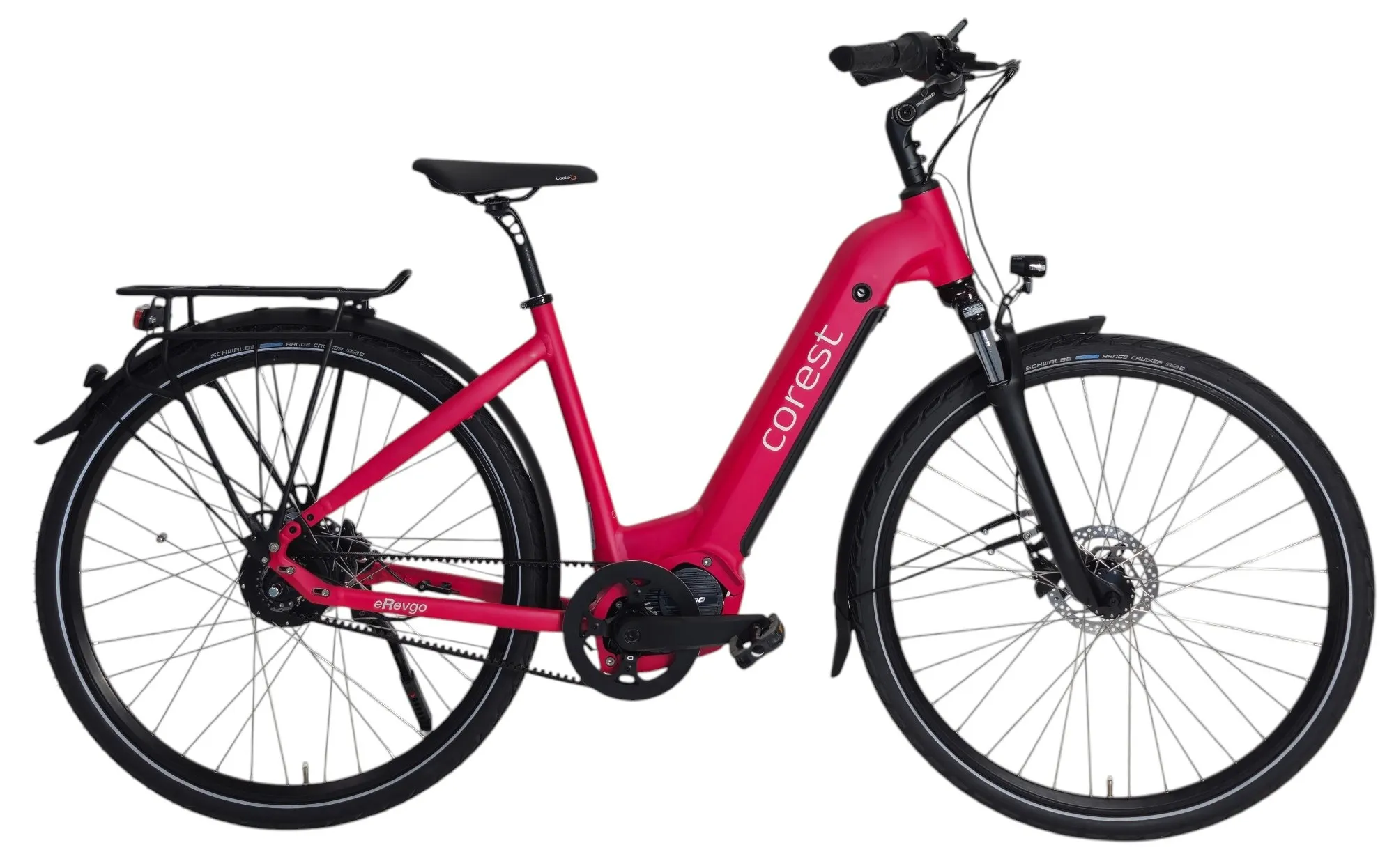 e-Bike COREST CEB10 28 City Wave 53cm GOBAO* ENVIOLO-GATES*Wine-Red matt