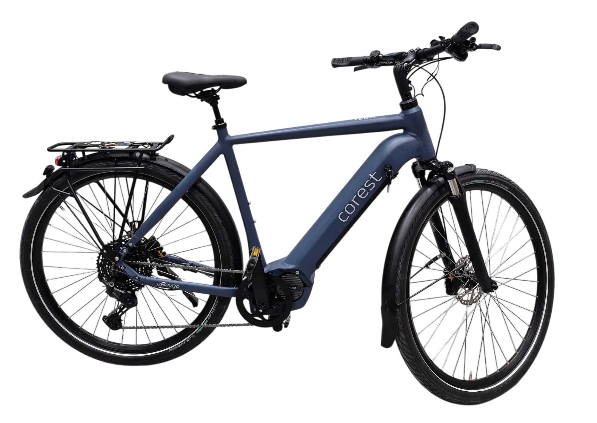 e-Bike COREST TEB10 28 Trekking GTS 53cm GOBAO*CUES 6000 1x10*Blue-Grey matt