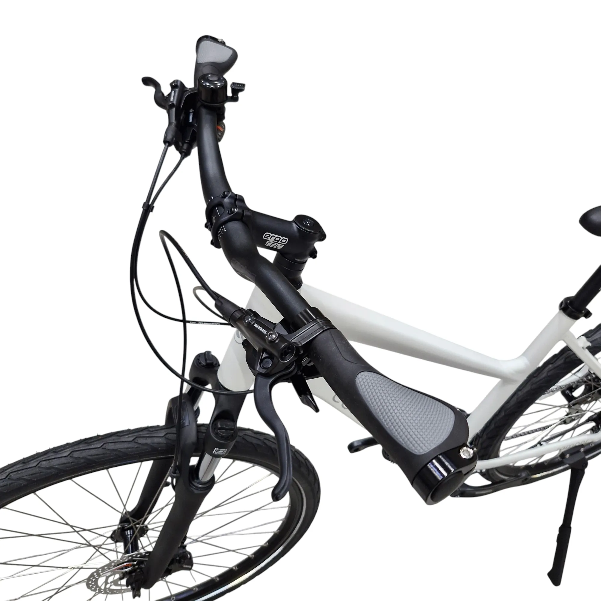 Bike COREST TB10 28 Trekking LDS 19" ALTUS 3x8*SF*Pearl white matt